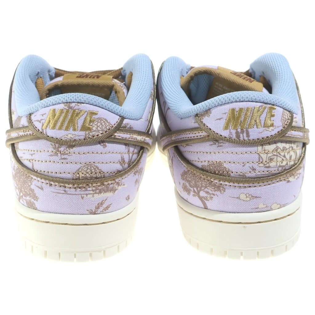 NIKE SB(ナイキエスビー) DUNK LOW PRO PRM TOILE FN5880-001 ダンク プロ トワレ ローカットスニーカー パープル US9.5/27.5cm