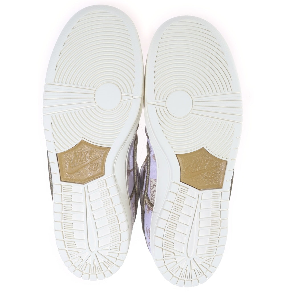 NIKE SB(ナイキエスビー) DUNK LOW PRO PRM TOILE FN5880-001 ダンク プロ トワレ ローカットスニーカー パープル US9.5/27.5cm