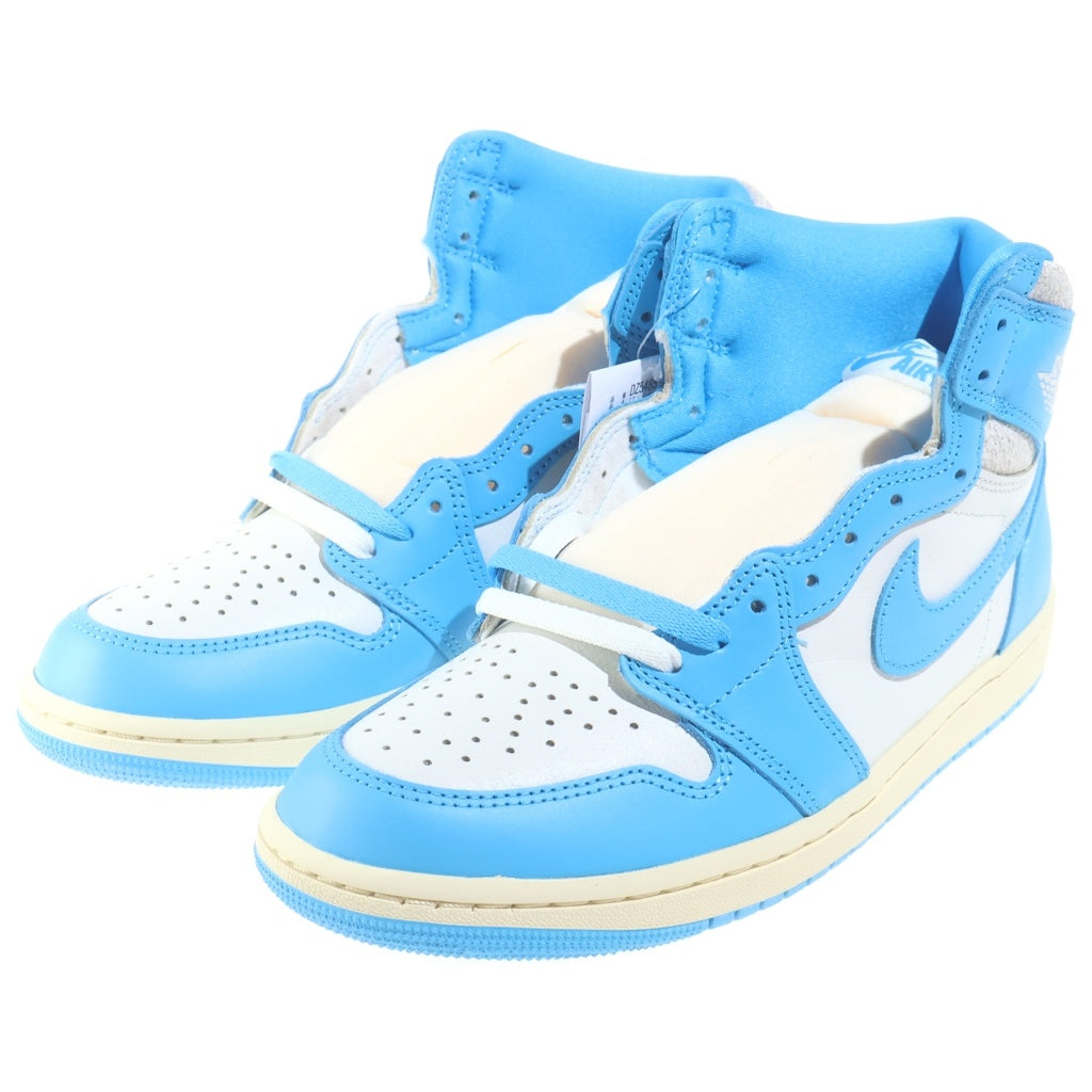 NIKE(ナイキ) AIR JORDAN 1 RETRO HIGH OG UNC REIMAGINED DZ5485-402 エアジョーダン1 レトロ リイマジンド ハイカットスニーカー ホワイト/ブルー US9/27cm
