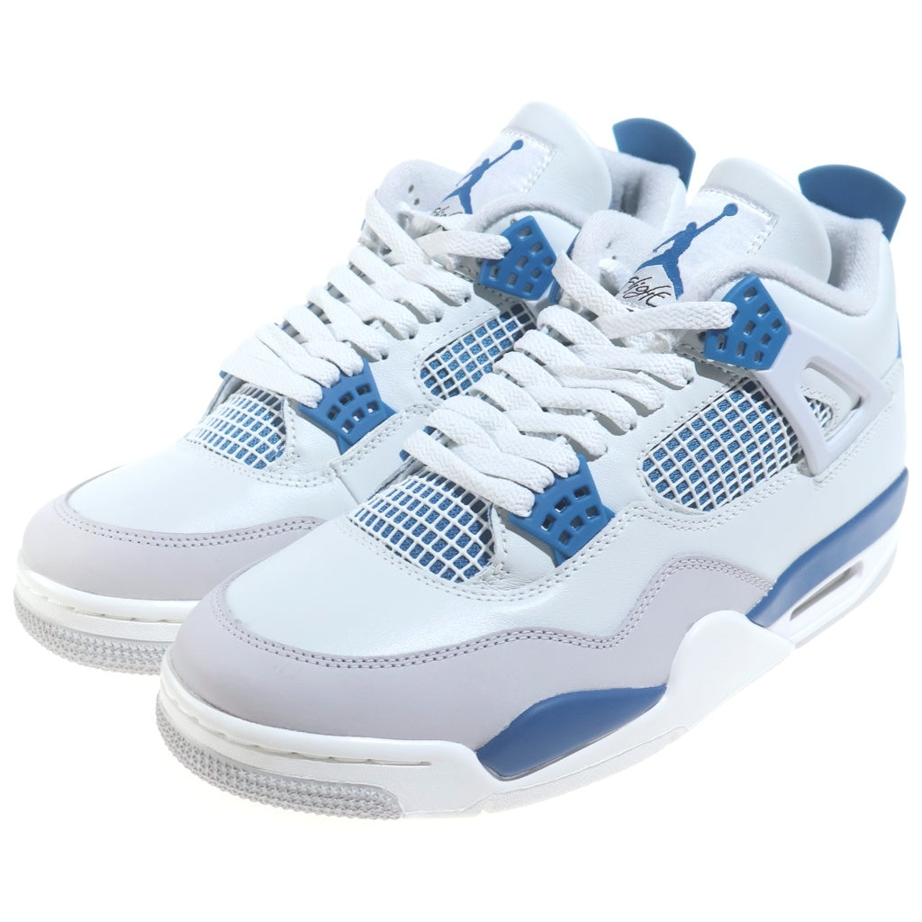 NIKE(ナイキ) AIR JORDAN 4 RETRO INDUSTRIAL BLUE FV5029-141 エアジョーダン4 インダストリアルブルー ハイカットスニーカー ホワイト/ブルー US9.5/27.5cm