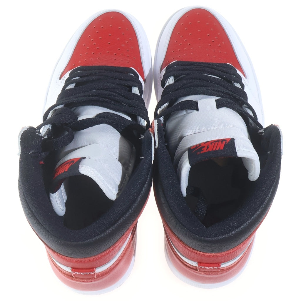 NIKE(ナイキ) AIR JORDAN 1 HIGH OG HERITAGE 555088-161 エアジョーダン1 ヘリテージ ハイカットスニーカー ホワイト/レッド US9/27cm