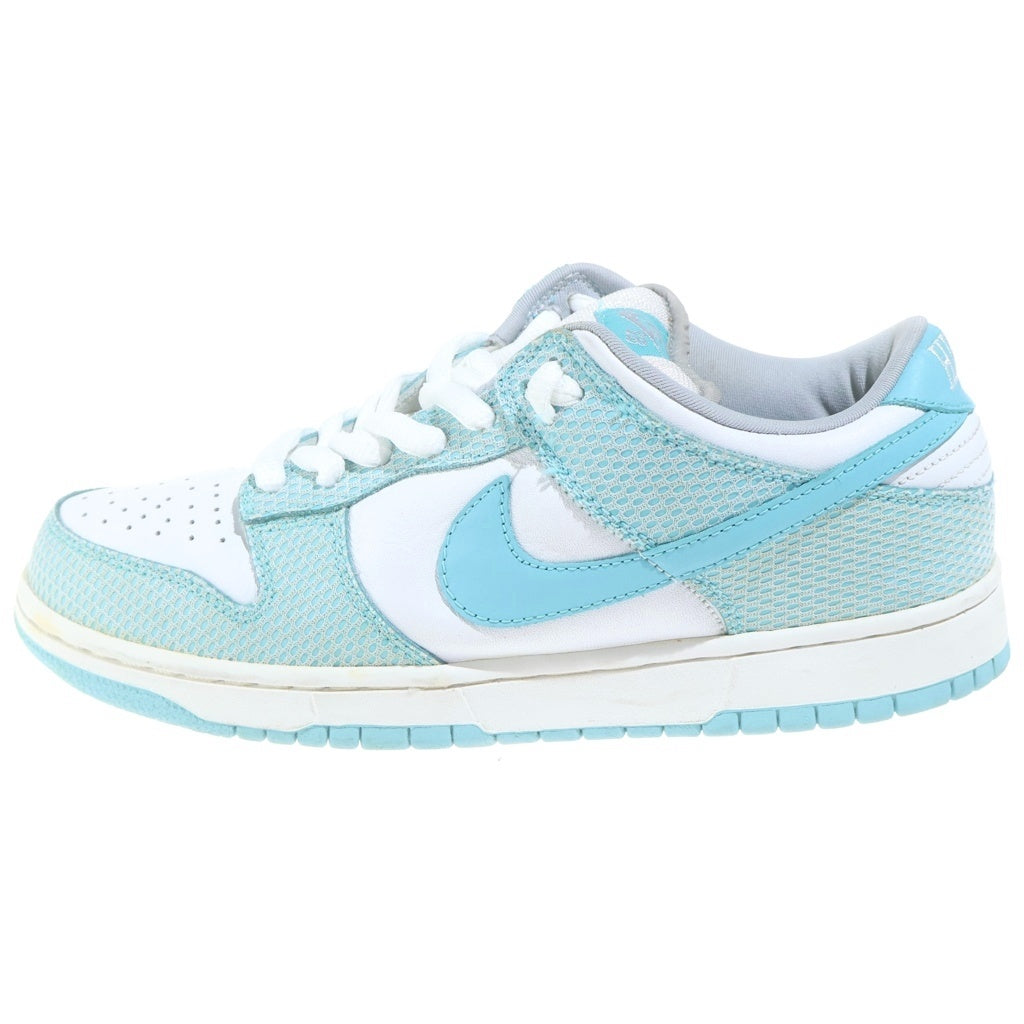 NIKE SB(ナイキエスビー) 【観賞用 2005年製】 DUNK LOW PRM HIGH HAIR 313170-142 ダンク プレミアム ヘアー ローカットスニーカー ブルー/ホワイト US9.5/27.5cm