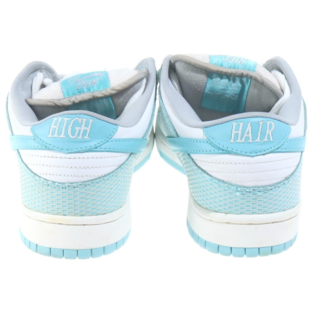 NIKE SB(ナイキエスビー) 【観賞用 2005年製】 DUNK LOW PRM HIGH HAIR 313170-142 ダンク プレミアム ヘアー ローカットスニーカー ブルー/ホワイト US9.5/27.5cm