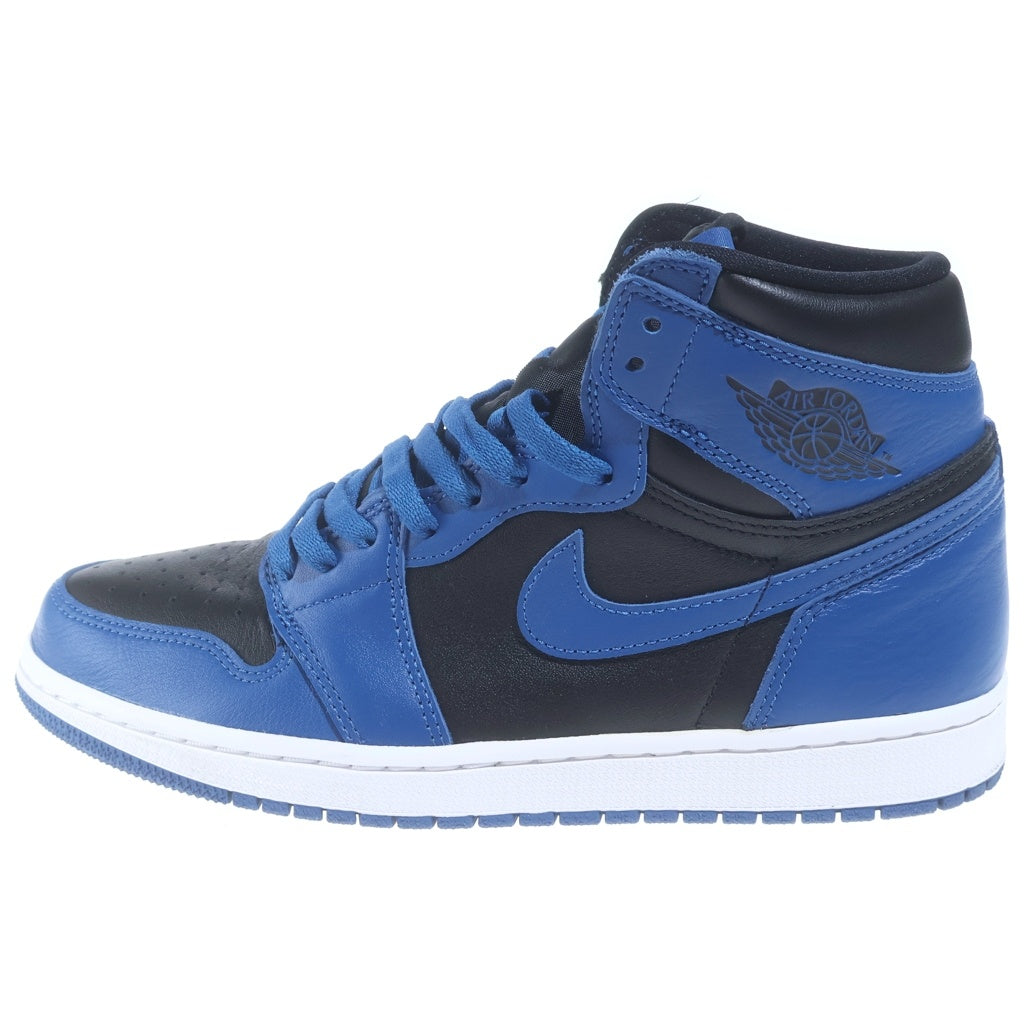 NIKE(ナイキ) AIR JORDAN1 RETRO OG DARK MARINA BLUE 555088-404 エアジョーダン1 レトロ ダークマリーナブルー ハイカットスニーカー ブラック/ブルー US9/27cm