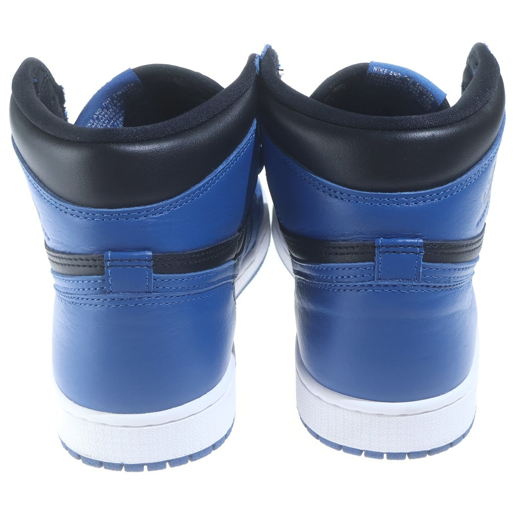 NIKE(ナイキ) AIR JORDAN1 RETRO OG DARK MARINA BLUE 555088-404 エアジョーダン1 レトロ ダークマリーナブルー ハイカットスニーカー ブラック/ブルー US9/27cm