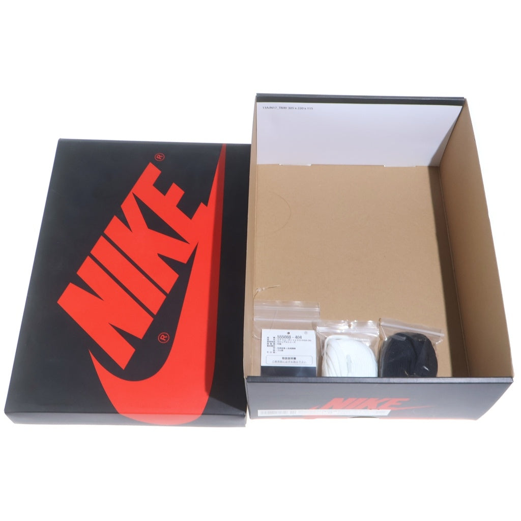 NIKE(ナイキ) AIR JORDAN1 RETRO OG DARK MARINA BLUE 555088-404 エアジョーダン1 レトロ ダークマリーナブルー ハイカットスニーカー ブラック/ブルー US9/27cm