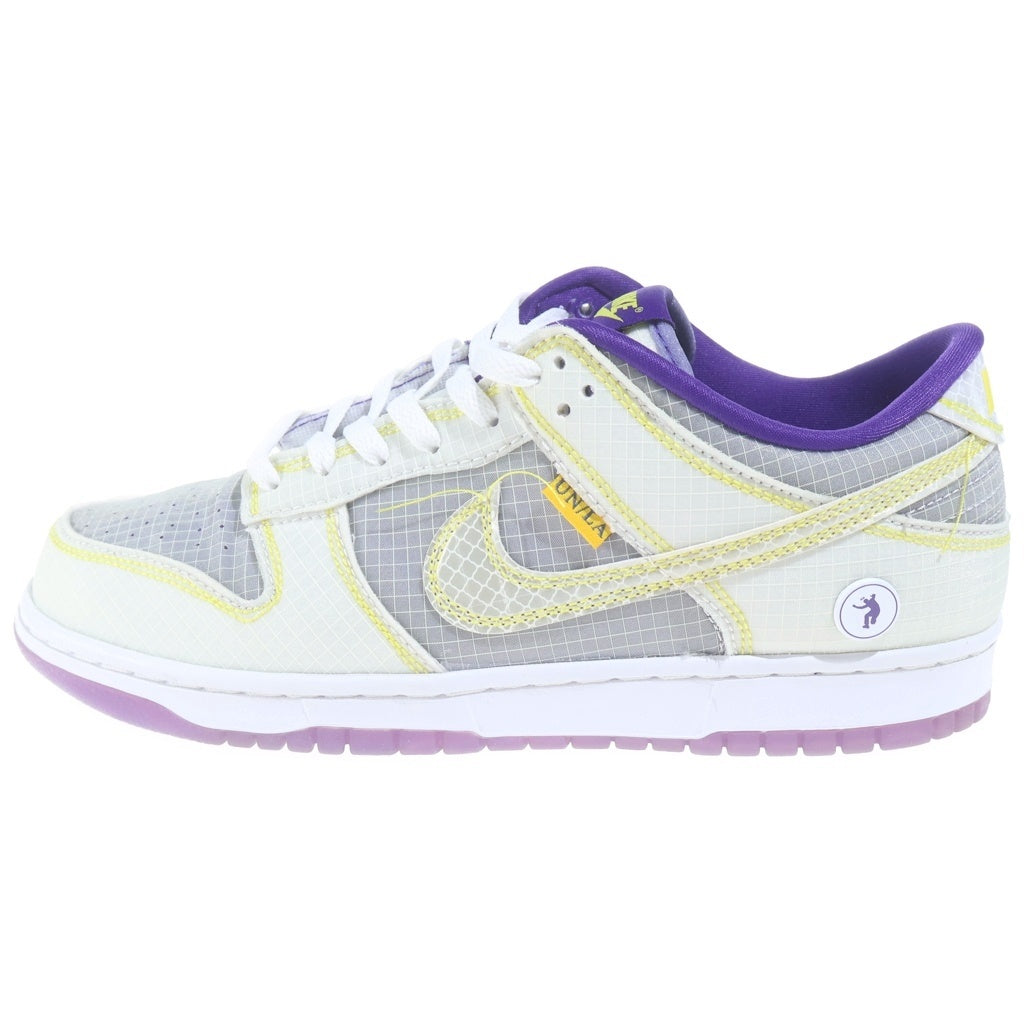 NIKE(ナイキ) ×UNION DUNK LOW COURT PURPLE DJ9649-500 ユニオン ダンク コートパープル ローカットスニーカー ホワイト/パープル US9/27cm