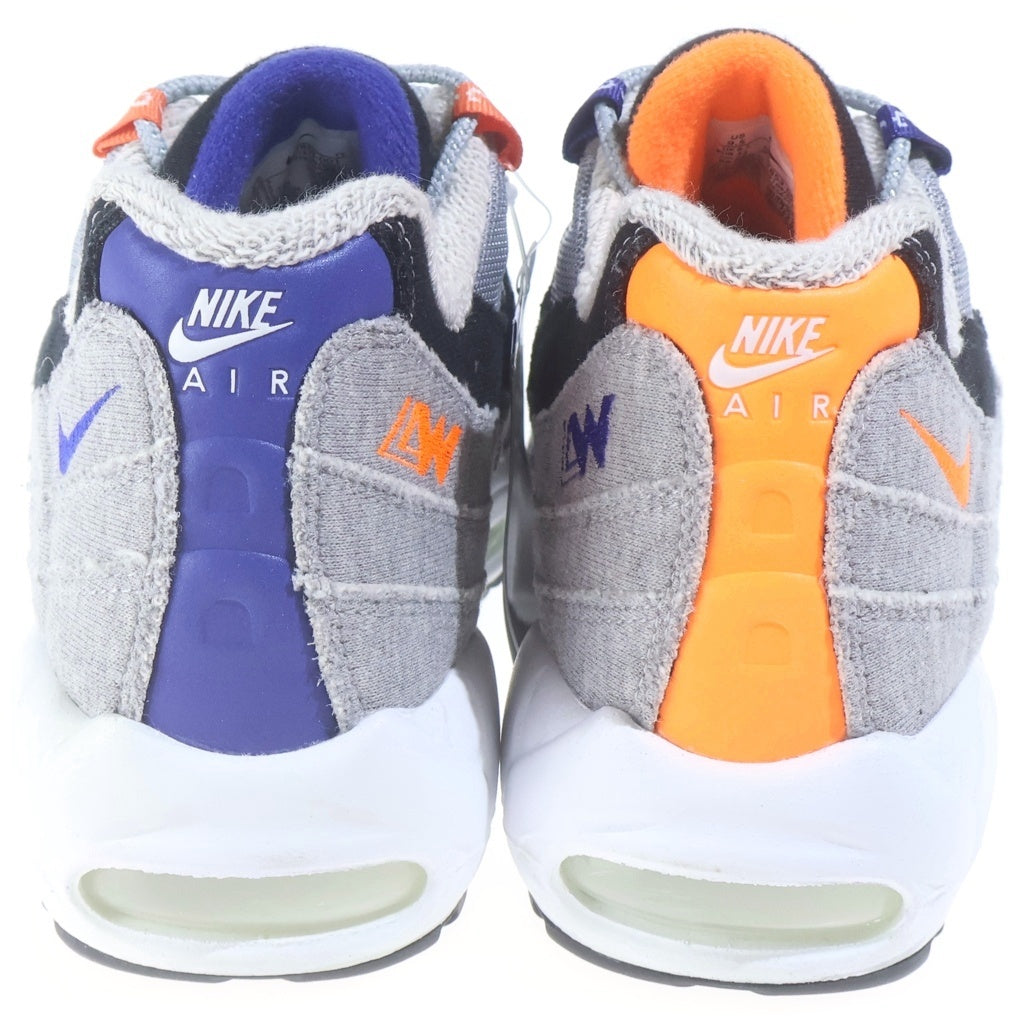 NIKE(ナイキ) ×Loopwheeler AIR MAX 95 WOLF GREY CQ7853-001 ループウィラー エアマックス95 ローカットスニーカー グレー US9.5/27.5cm