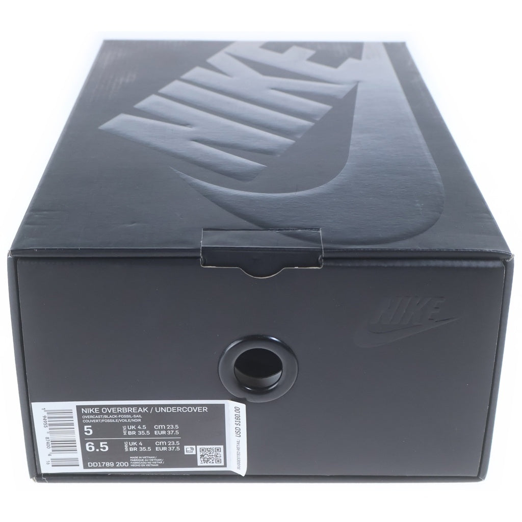 NIKE(ナイキ) ×UNDERCOVER OVERBREAK OVERCAST DD1789-200 アンダーカバー オーバーブレイク ローカットスニーカー ホワイト US5/23.5cm レディース