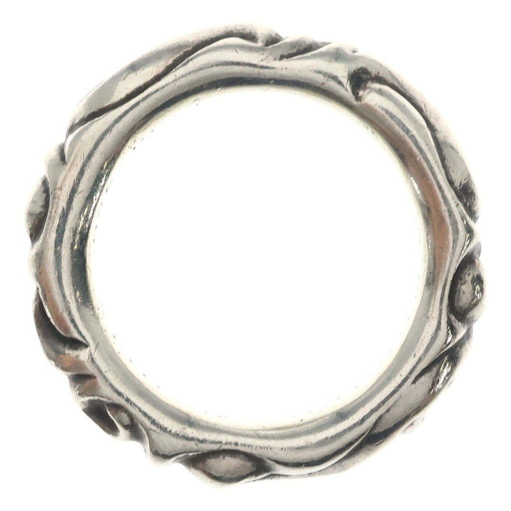 CHROME HEARTS(クロムハーツ) SCRL BAND スクロールバンド リング シルバー BCA351
