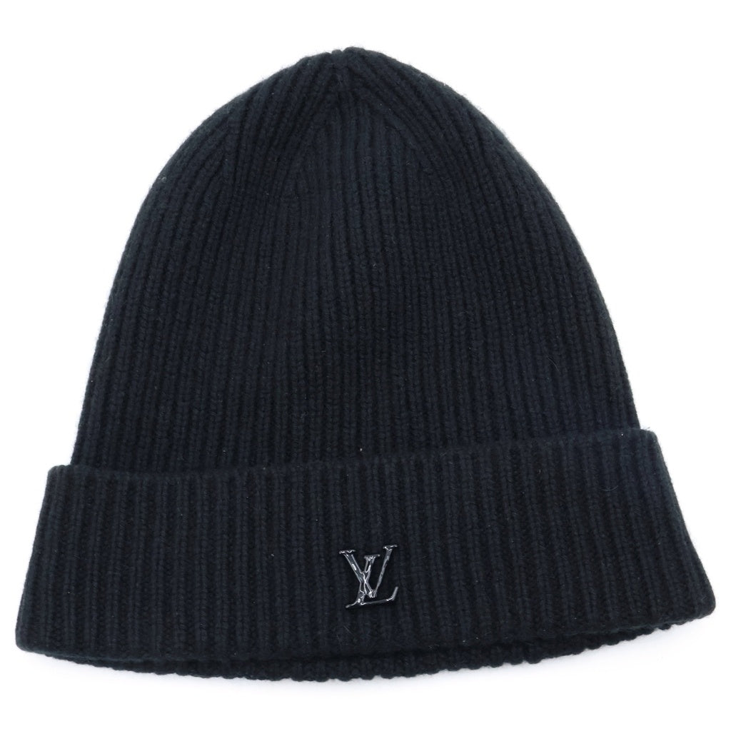 LOUIS VUITTON(ルイヴィトン) LVアヘッド カシミヤ ビーニー ニット帽 ブラック MP3246