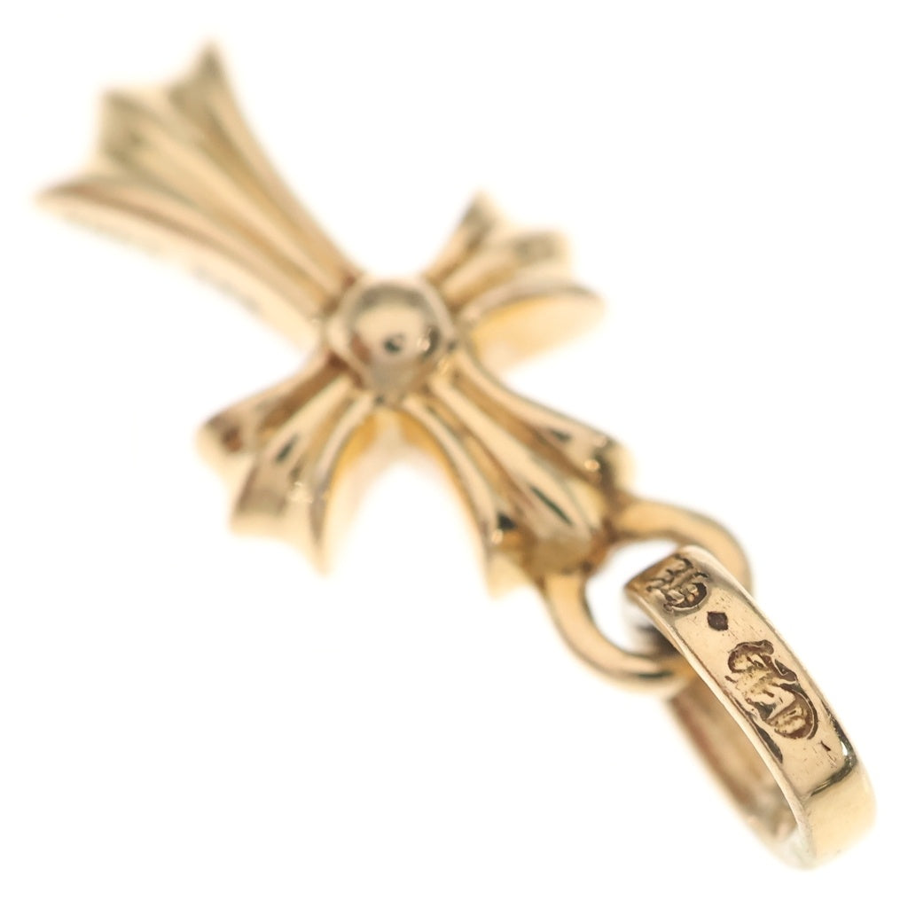 CHROME HEARTS(クロムハーツ) 22K CRS BBYFAT P/DIA ベイビーファットクロス PAVEダイヤ ペンダントトップ ゴールド