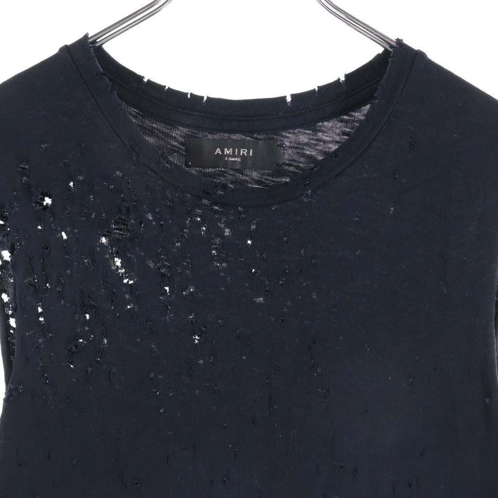AMIRI(アミリ) ショットガン タンクトップ ノースリーブカットソー ブラック
