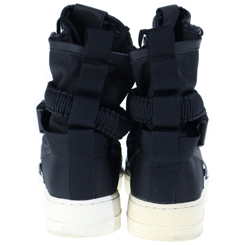 NIKE(ナイキ) WMNS SF AIR FORCE1 HIGH RUBY ROSE FORCE IS FEMALE BLACK AJ0963-001 ウィメンズ エアフォース1 ルビー ローズ ホース イズ フィメイル ハイカットスニーカー ブラック US12/29cm レディース
