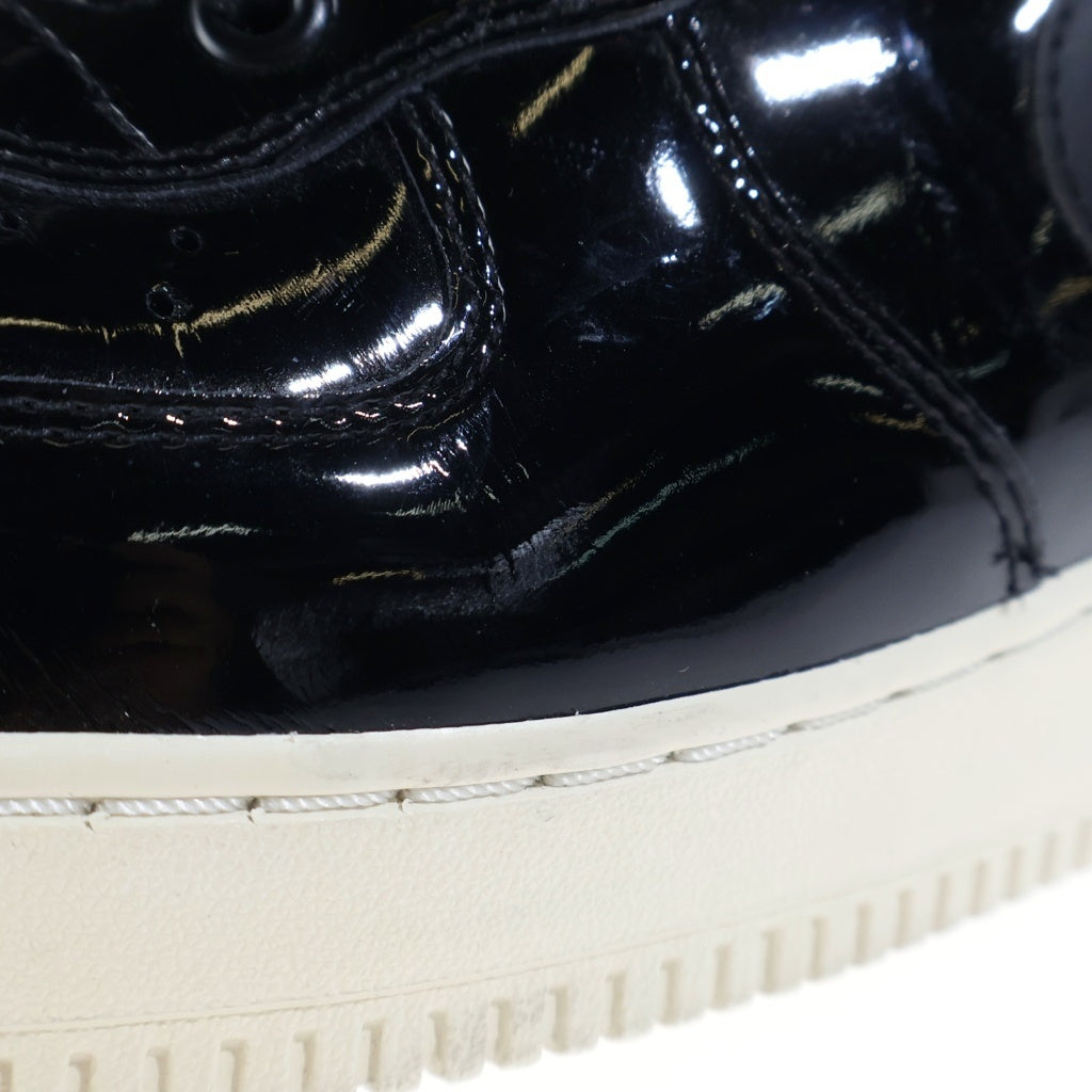 NIKE(ナイキ) WMNS SF AIR FORCE1 HIGH RUBY ROSE FORCE IS FEMALE BLACK AJ0963-001 ウィメンズ エアフォース1 ルビー ローズ ホース イズ フィメイル ハイカットスニーカー ブラック US12/29cm レディース