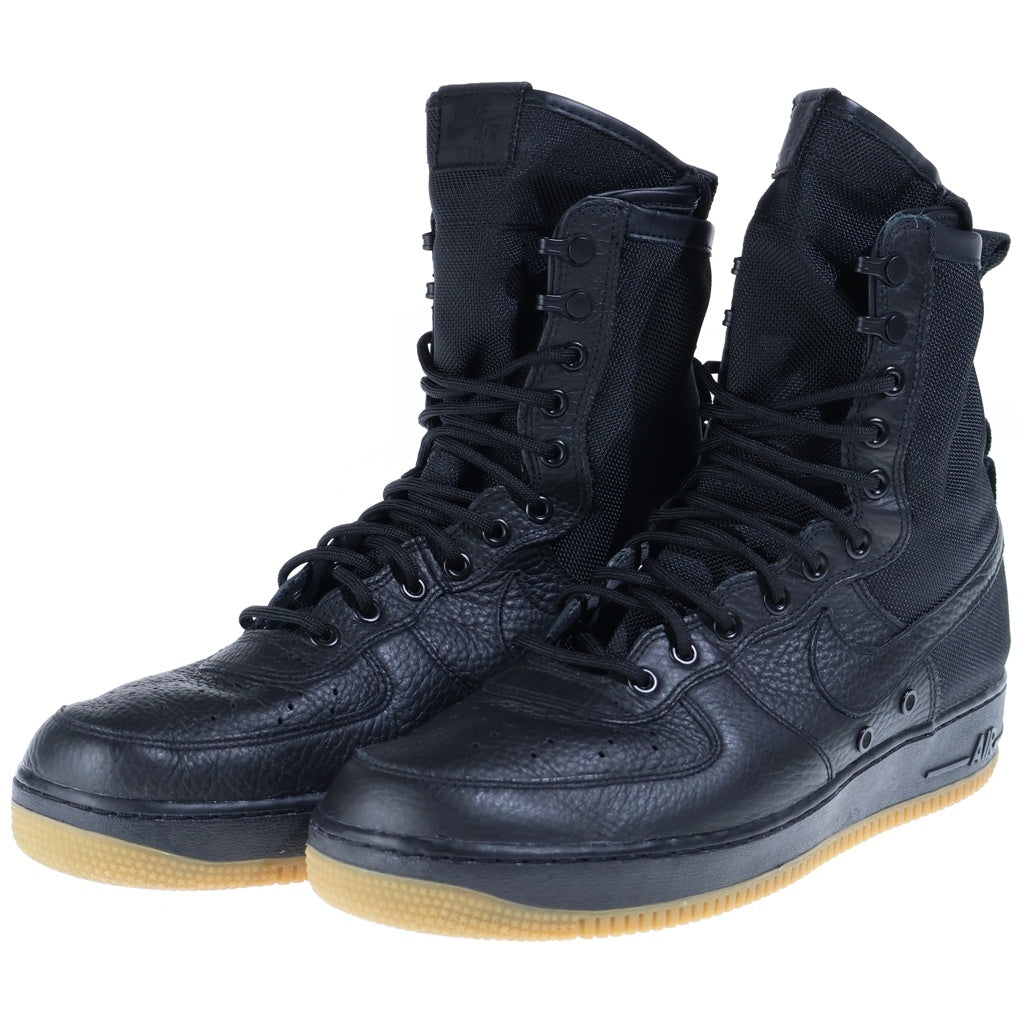 NIKE(ナイキ) SF AIR FORCE1 BLACK GUM 864024-001 エアフォース1 ブラックガム ハイカットスニーカー ブラック US12/30cm