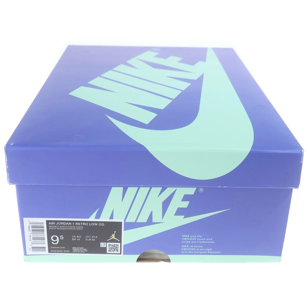 NIKE(ナイキ) ×Zion Williamson AIR JORDAN1 LOW OG VOODOO ALTERNATE IH2309-500 エアジョーダン1 ローカットスニーカー US9.5/27.5cm