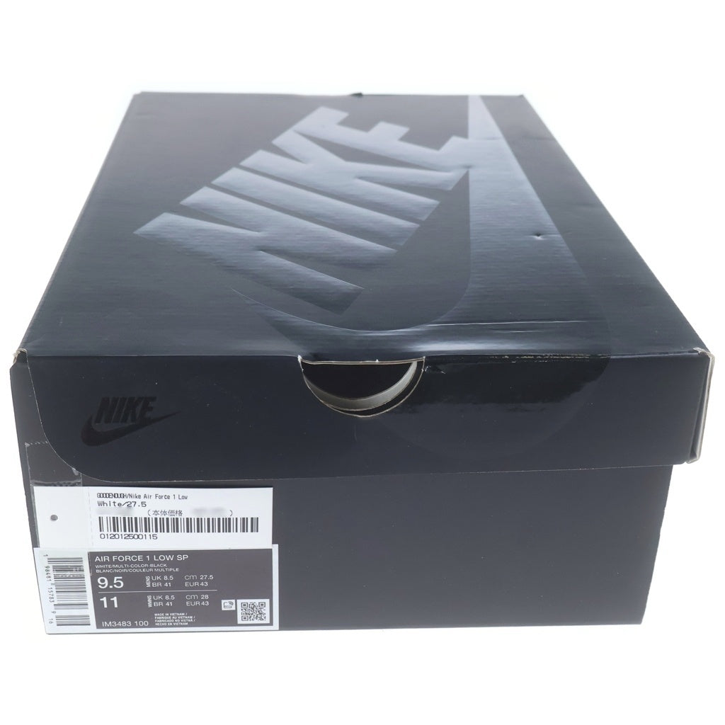 NIKE(ナイキ) ×GOODENOUGH ×Supreme AIR FORCE1 LOW グッドイナフ シュプリーム エアフォース1 ローカットスニーカー ホワイト US9.5/27.5cm