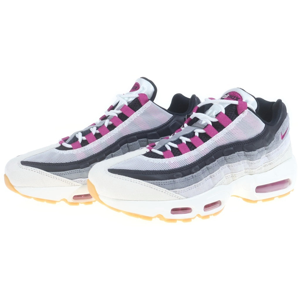 NIKE SB(ナイキエスビー) AIR MAX 95 SUMMIT WHITE CACTUS FLOWER HF7545-100 エアマックス95 サミットホワイト カクタスフラワー ローカットスニーカー ホワイト/パープル US10/28cm