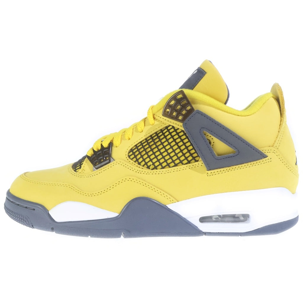 NIKE(ナイキ) AIR JORDAN4 TOUR YEELLOW CT8527-700 エアジョーダン4 ツアー ハイカットスニーカー イエロー/グレー US9.5/27.5cm