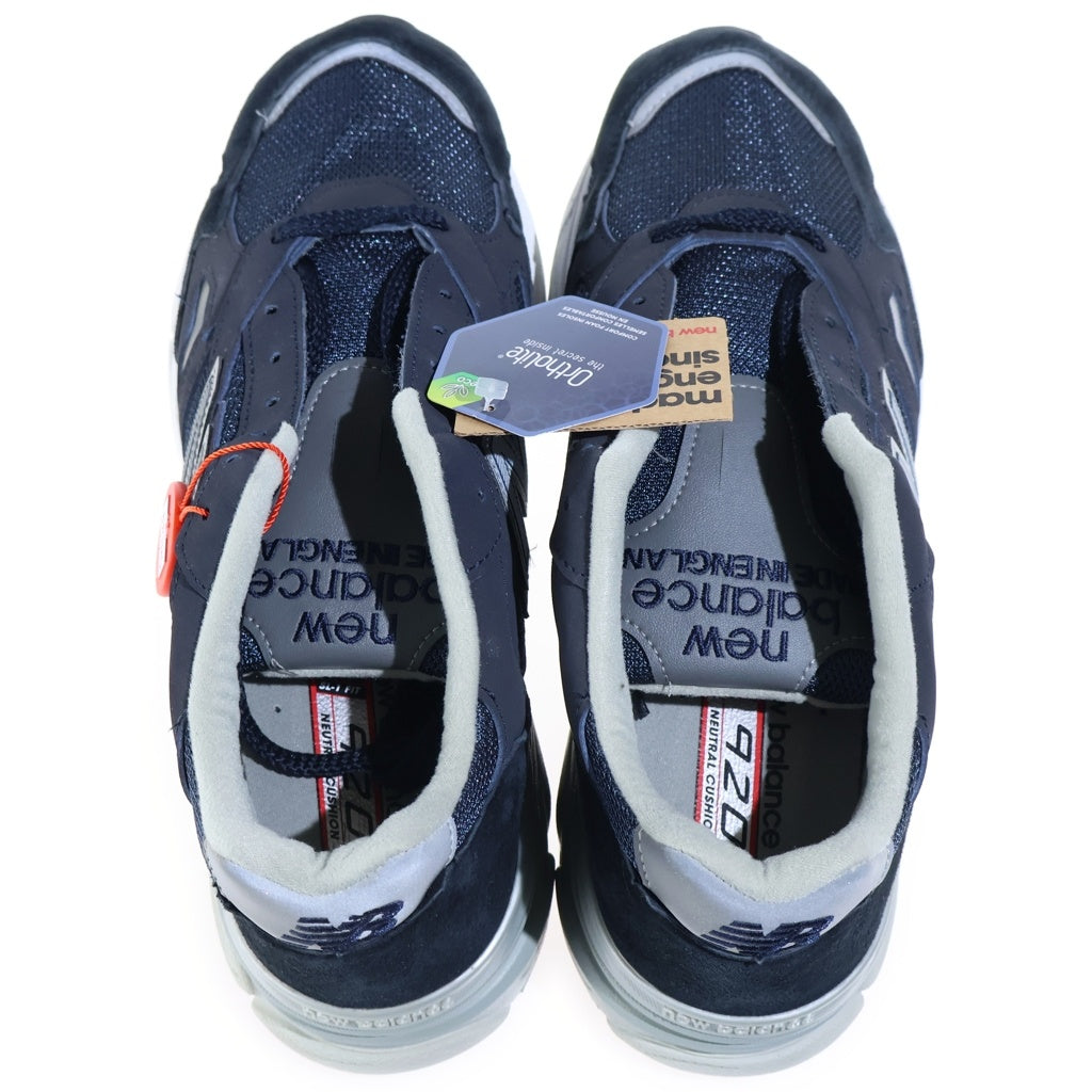 New Balance(ニューバランス) M920CNV スエード メッシュ ローカットスニーカー ネイビー US9/27cm