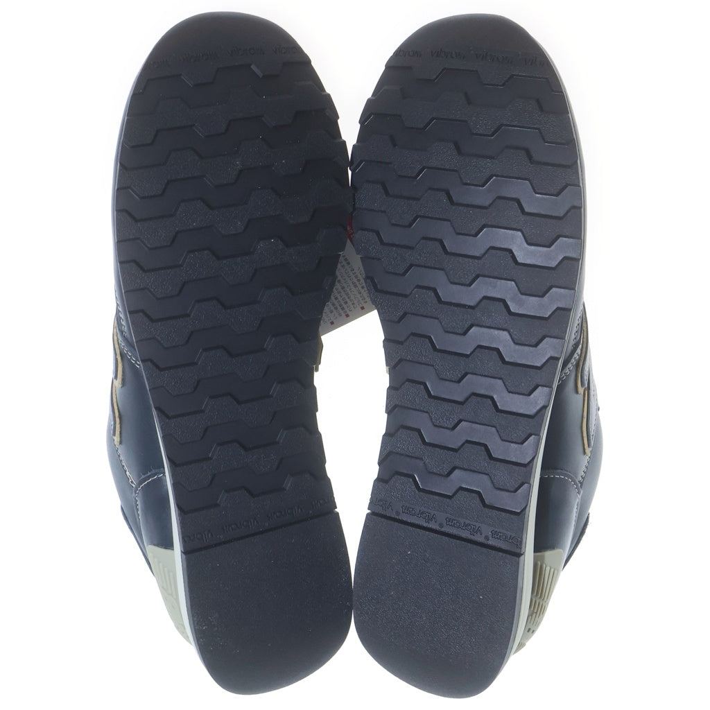 New Balance(ニューバランス) M670NVY オールレザー ローカットスニーカー ネイビー US9/27cm