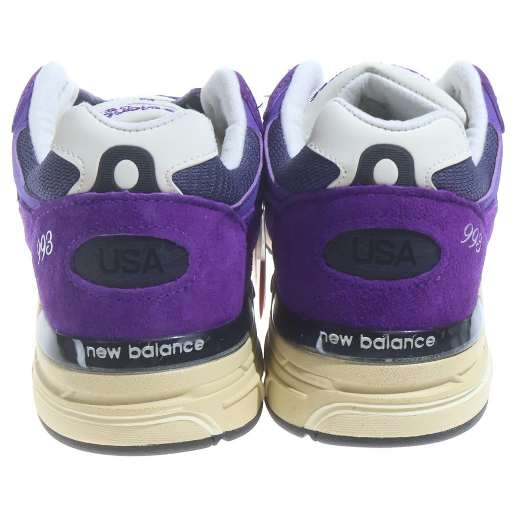 New Balance(ニューバランス) U993PG 993 INTERSTELLAR スエード メッシュ ローカットスニーカー パープル US9.5/27.5cm