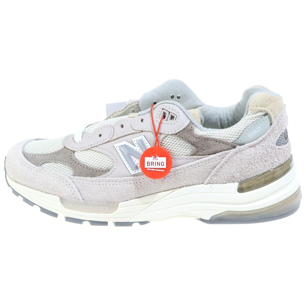 New Balance(ニューバランス) U992MM 992 MOONROCK MUSHROOM スエード メッシュ ローカットスニーカー ベージュ US9.5/27.5cm
