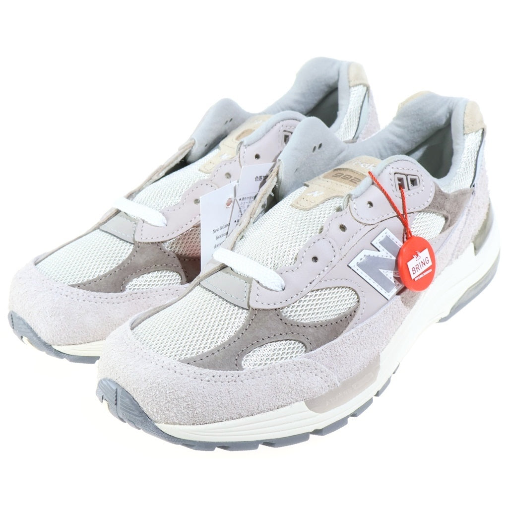 New Balance(ニューバランス) U992MM 992 MOONROCK MUSHROOM スエード メッシュ ローカットスニーカー ベージュ US9.5/27.5cm