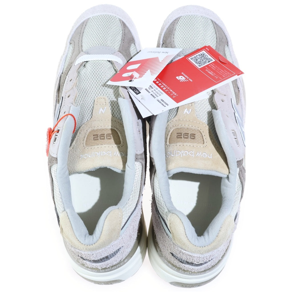 New Balance(ニューバランス) U992MM 992 MOONROCK MUSHROOM スエード メッシュ ローカットスニーカー ベージュ US9.5/27.5cm