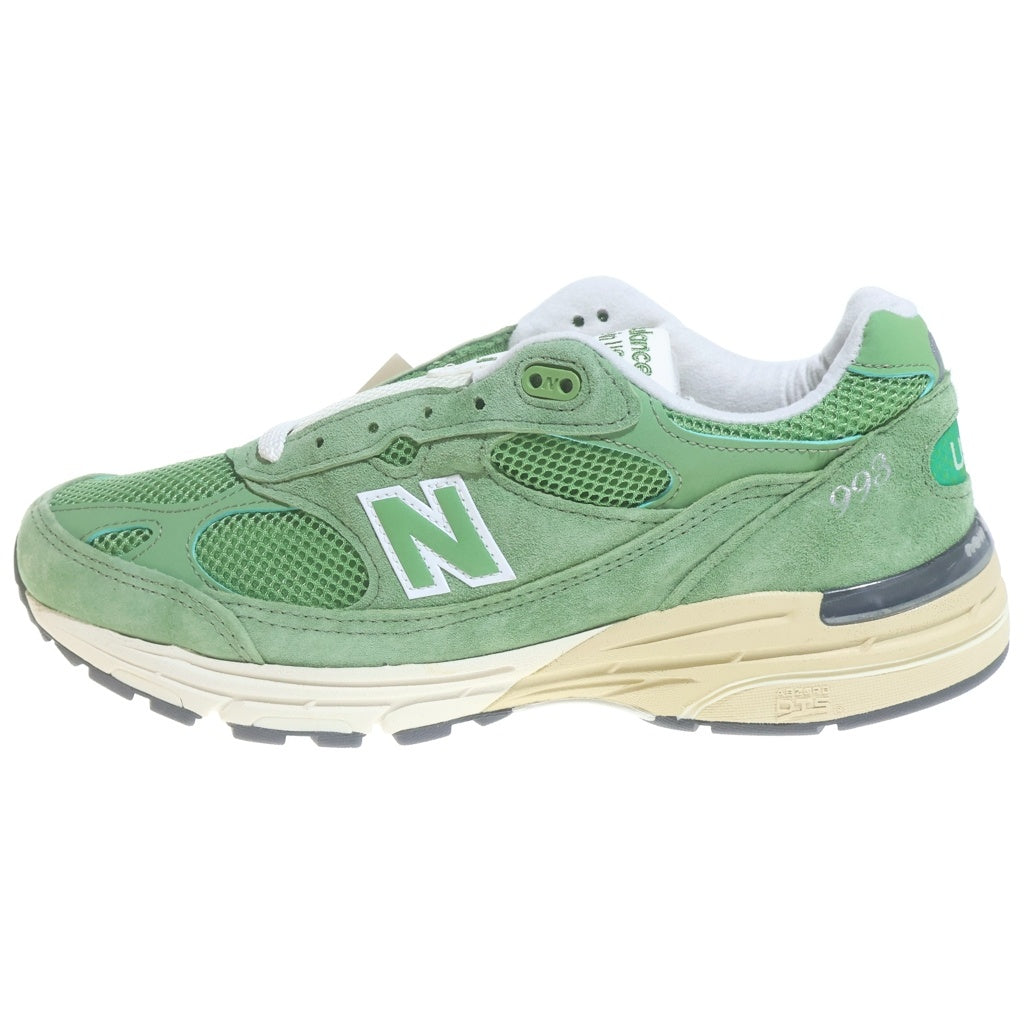 New Balance(ニューバランス) U993GW CHIVE スエード メッシュ ローカットスニーカー グリーン US9.5/27.5cm