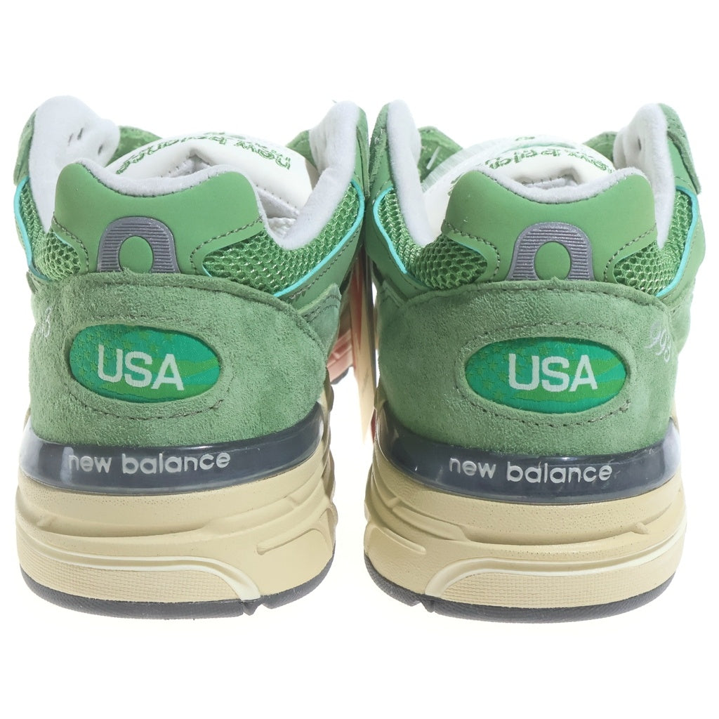 New Balance(ニューバランス) U993GW CHIVE スエード メッシュ ローカットスニーカー グリーン US9.5/27.5cm