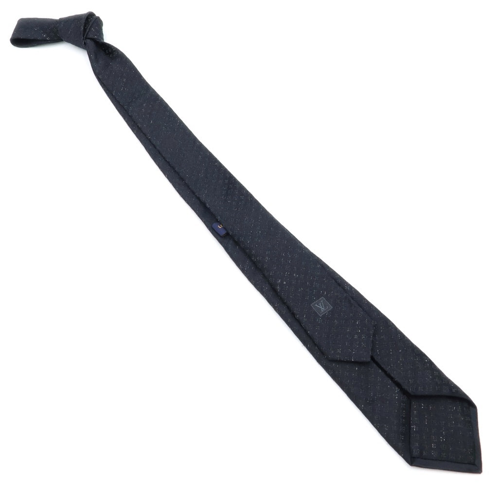 LOUIS VUITTON(ルイヴィトン) クラヴァット モノグラム シック ネクタイ ブラック M76010