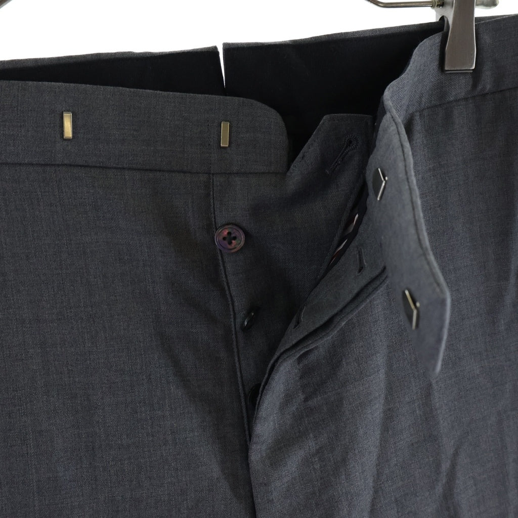 THOM BROWNE(トムブラウン) ダイアゴナル ストライプ クラシックトラウザー スラックスパンツ グレー MTC160A-00626035