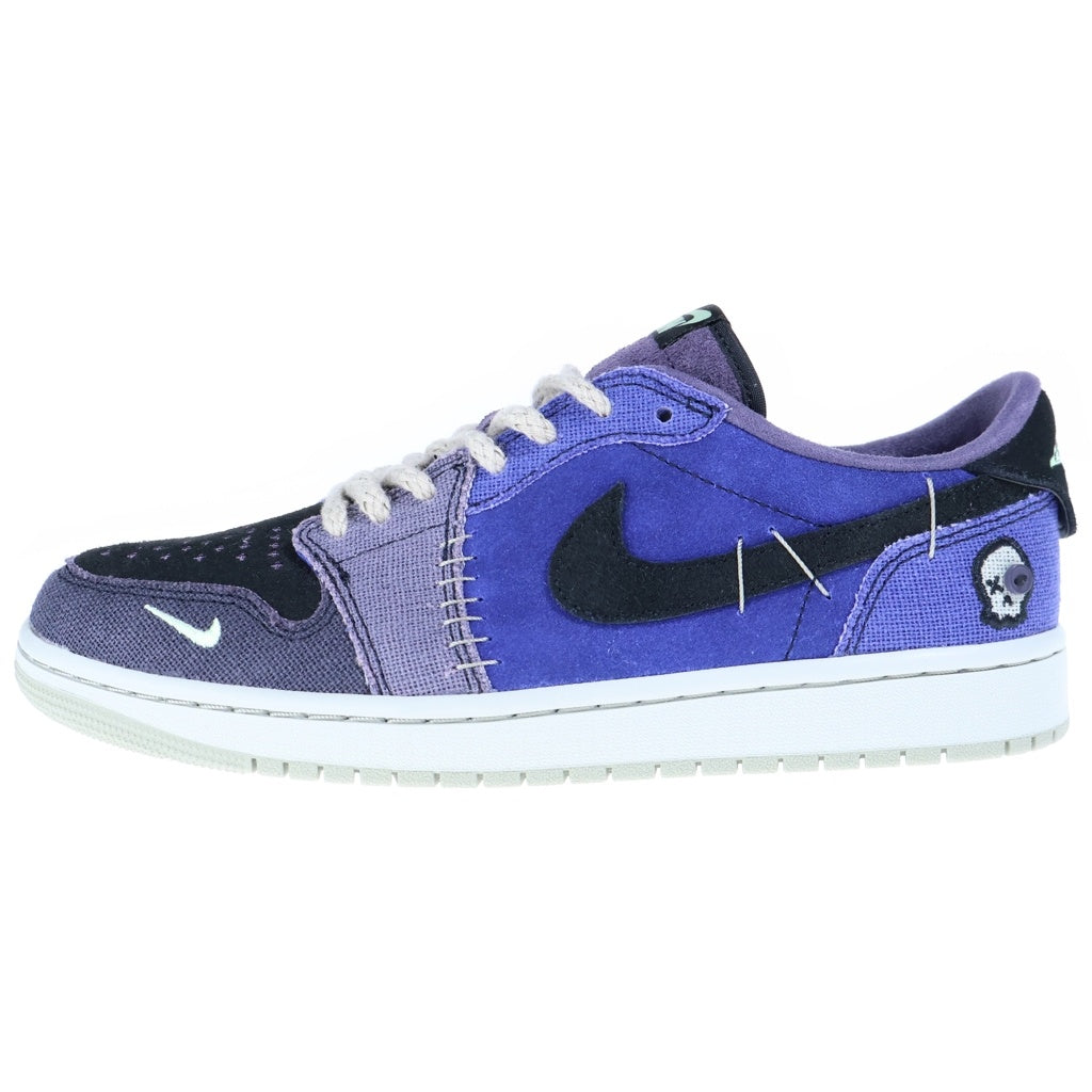 NIKE(ナイキ) ×ZION WILLIAMSON AIR JORDAN 1 RETRO LOW OG ザイオン ウィリアムソン エアジョーダン1 ローカットスニーカー パープル US9/27cm IH2309-500