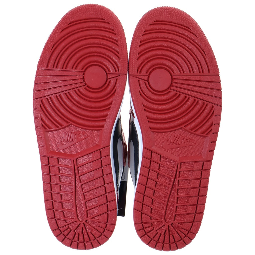 NIKE(ナイキ) AIR JORDAN1 LOW CHICAGO エアージョーダン1 シカゴ レザーローカットスニーカー レッド/ホワイト US9/27cm HQ6998-600