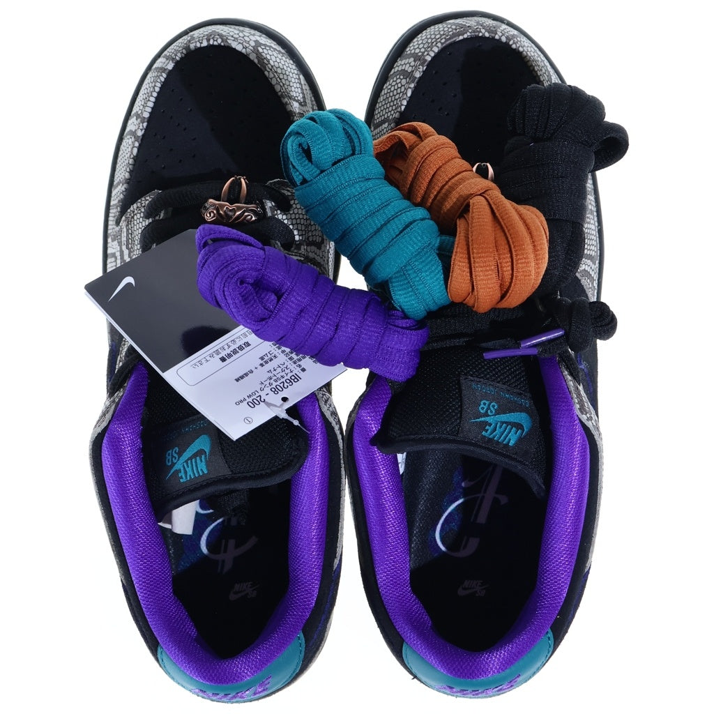 NIKE SB(ナイキエスビー) ×DASHAWN JORDAN DUNK LOW PRO ダショーン ジョーダン ダンク プロ ローカットスニーカー ブラック US9/27cm IB6208-200