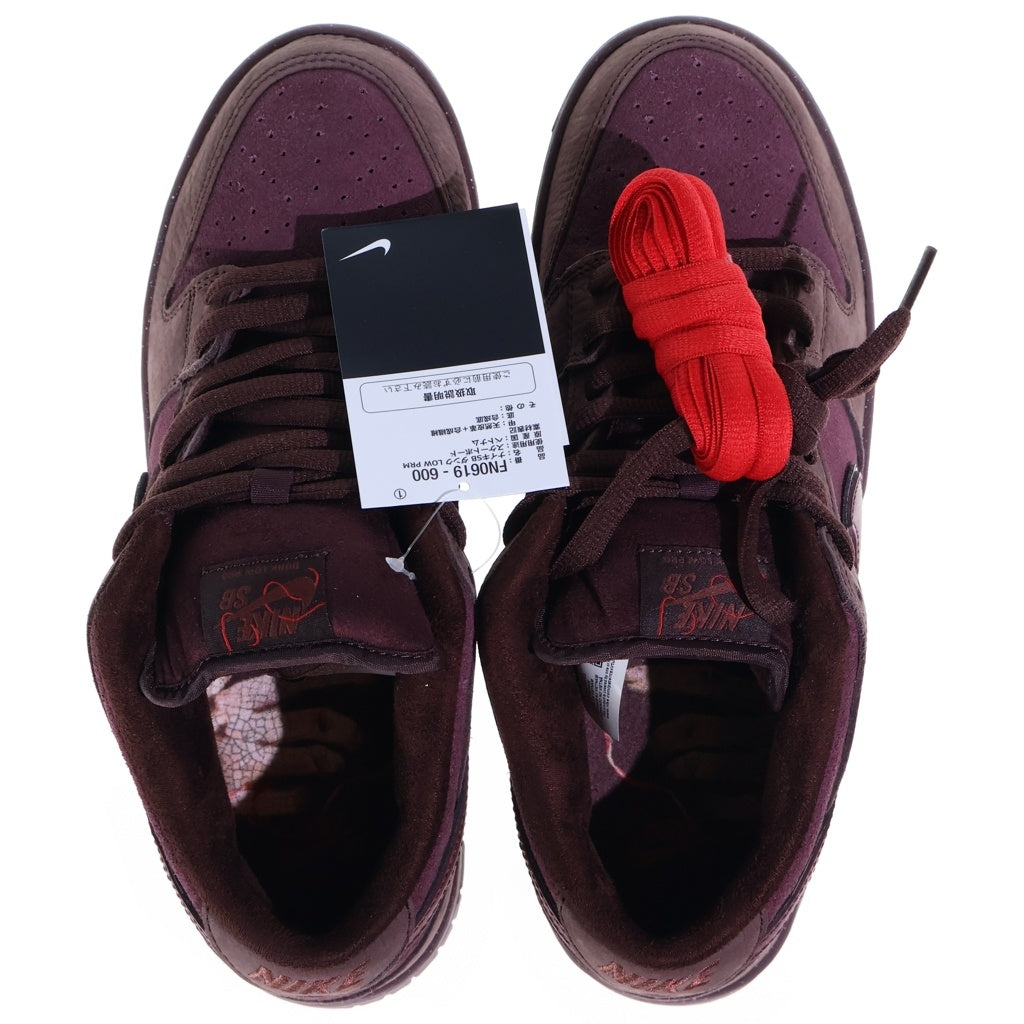 NIKE SB(ナイキエスビー) DUNK LOW PRM CITY OF LOVE FN0619-600 ダンク プレミアム シティ オブ ラブ ローカットスニーカー ブラウン US9/27cm