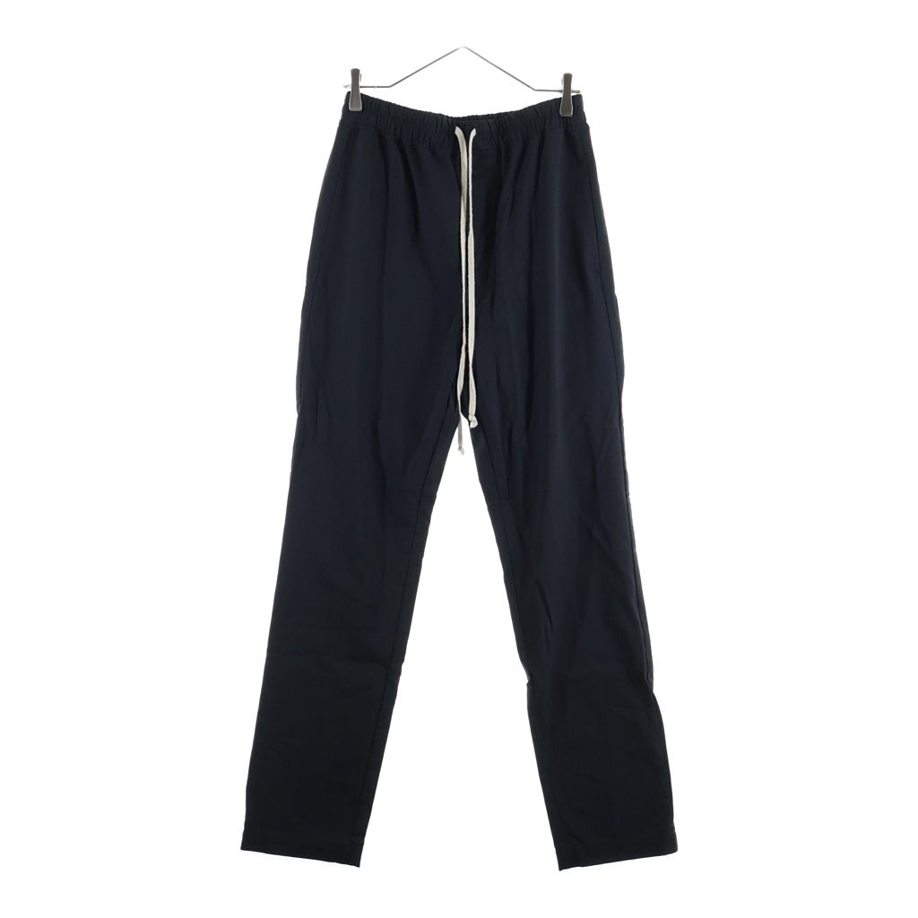Rick Owens(リックオウエンス) 24SS Drawstring Slim Long Pants ドローストリング スリム ロング パンツ ブラック RU01D3390-ZL