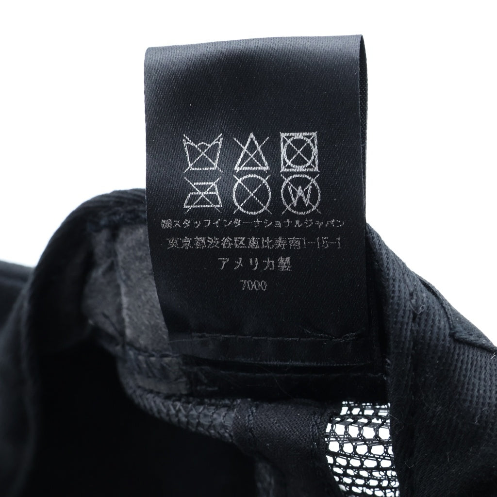 AMIRI(アミリ) Arts District スターパッチ トラッカー メッシュキャップ 帽子 ブラック