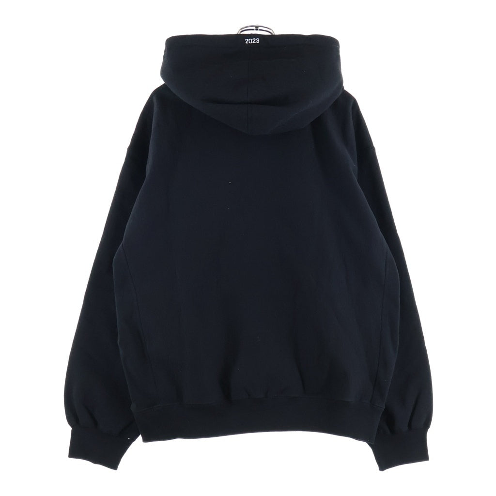SUPREME(シュプリーム) 23AW Box Logo Hooded Sweatshirt ボックスロゴデザイン フーデッド プルオーバー スウェット パーカー ブラック