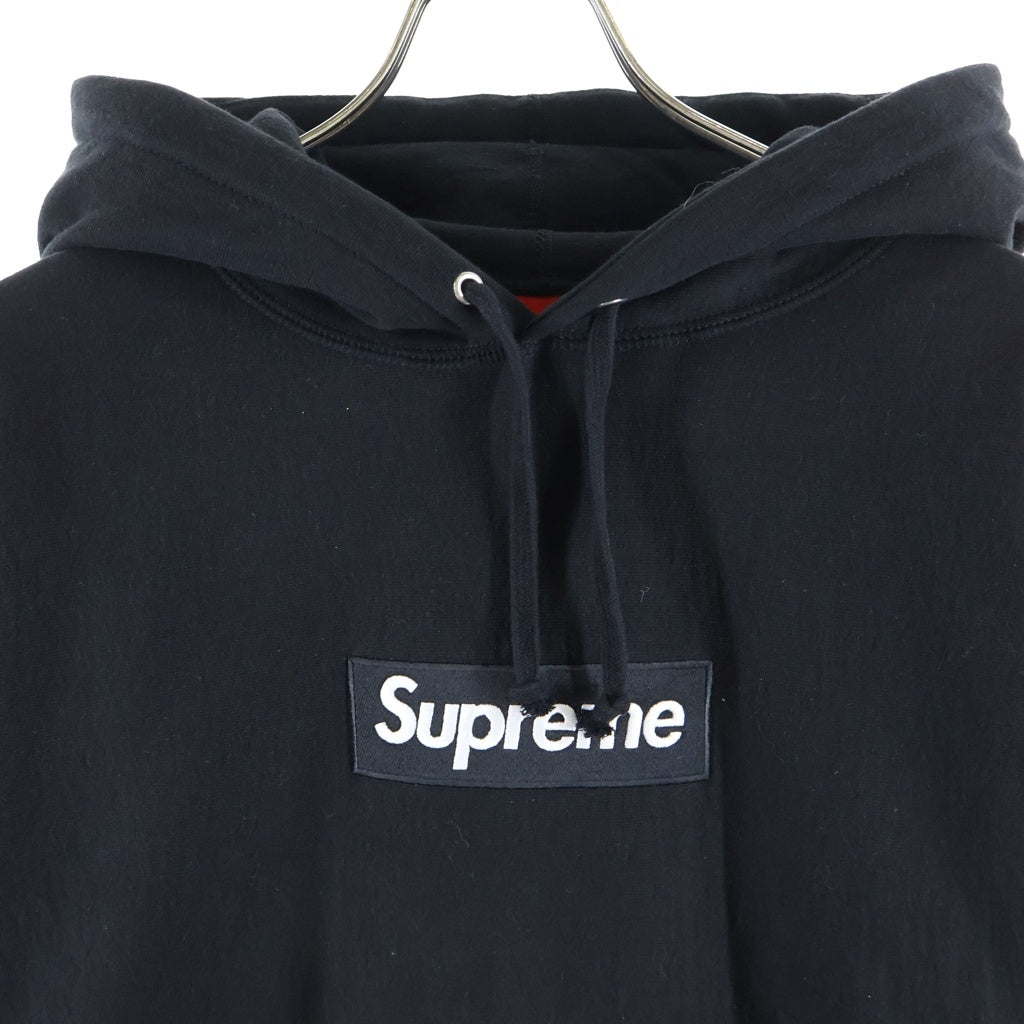 SUPREME(シュプリーム) 23AW Box Logo Hooded Sweatshirt ボックスロゴデザイン フーデッド プルオーバー スウェット パーカー ブラック