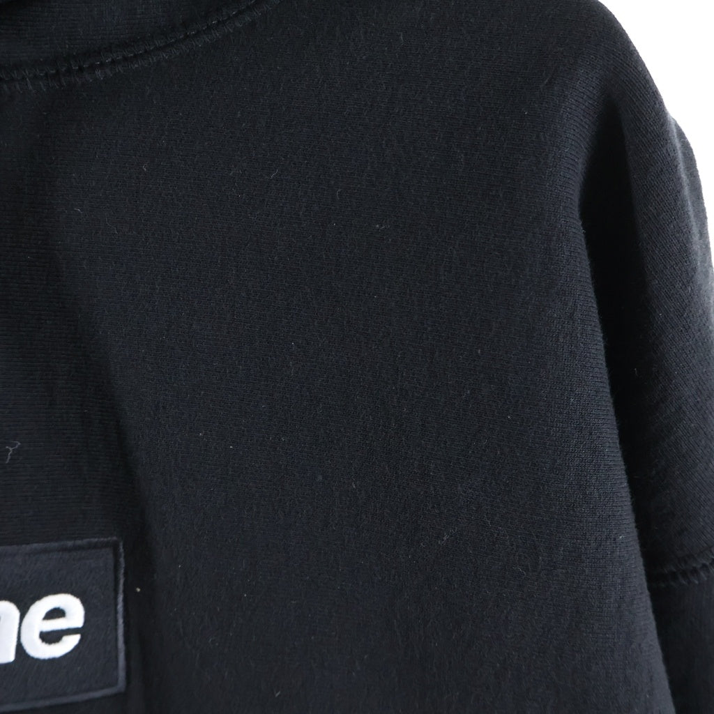 SUPREME(シュプリーム) 23AW Box Logo Hooded Sweatshirt ボックスロゴデザイン フーデッド プルオーバー スウェット パーカー ブラック