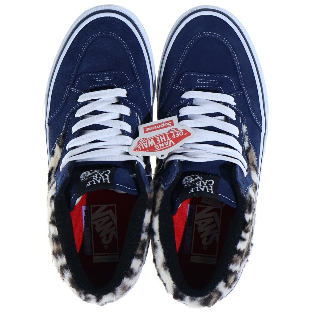 SUPREME(シュプリーム) ×Vans Leopard Half Cab Black バンズ レオパード ハーフキャブ ローカットスニーカー ブラック/レオパード US9/27cm 508357
