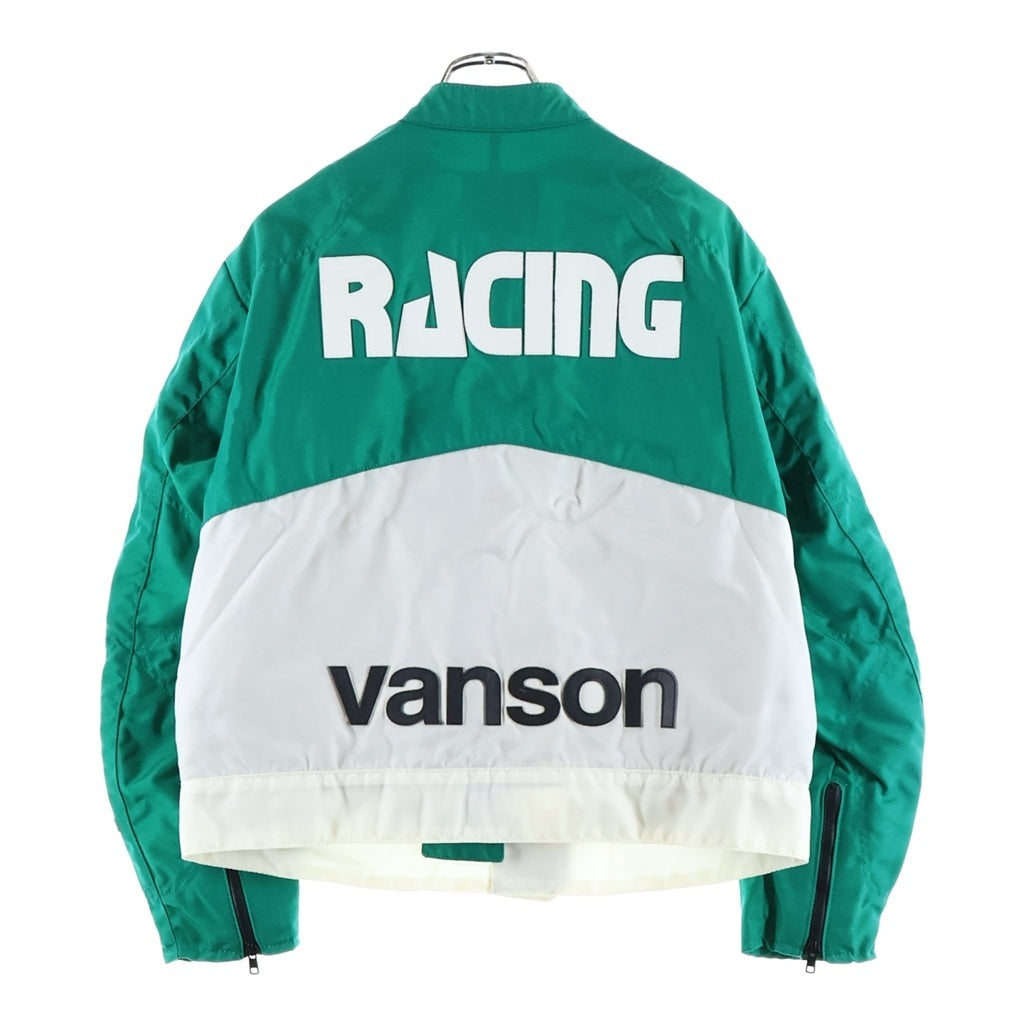 SUPREME(シュプリーム) 21SS ×Vanson Leathers Cordura Jacket Green ヴァンソンレザー コーデュラ ナイロンジャケット グリーン