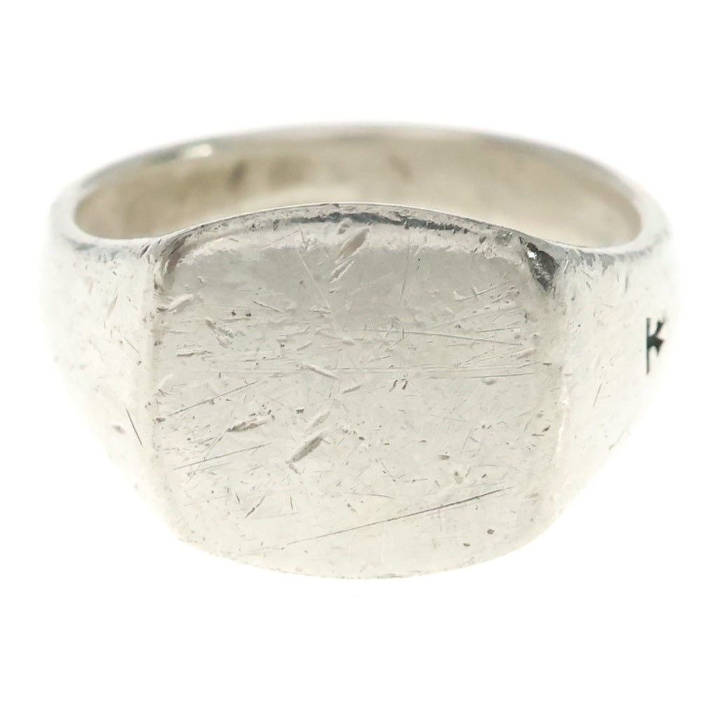 TOMWOOD(トムウッド) KAY RING SATIN ケイリングサテン シグネットリング 指輪 シルバー レディース