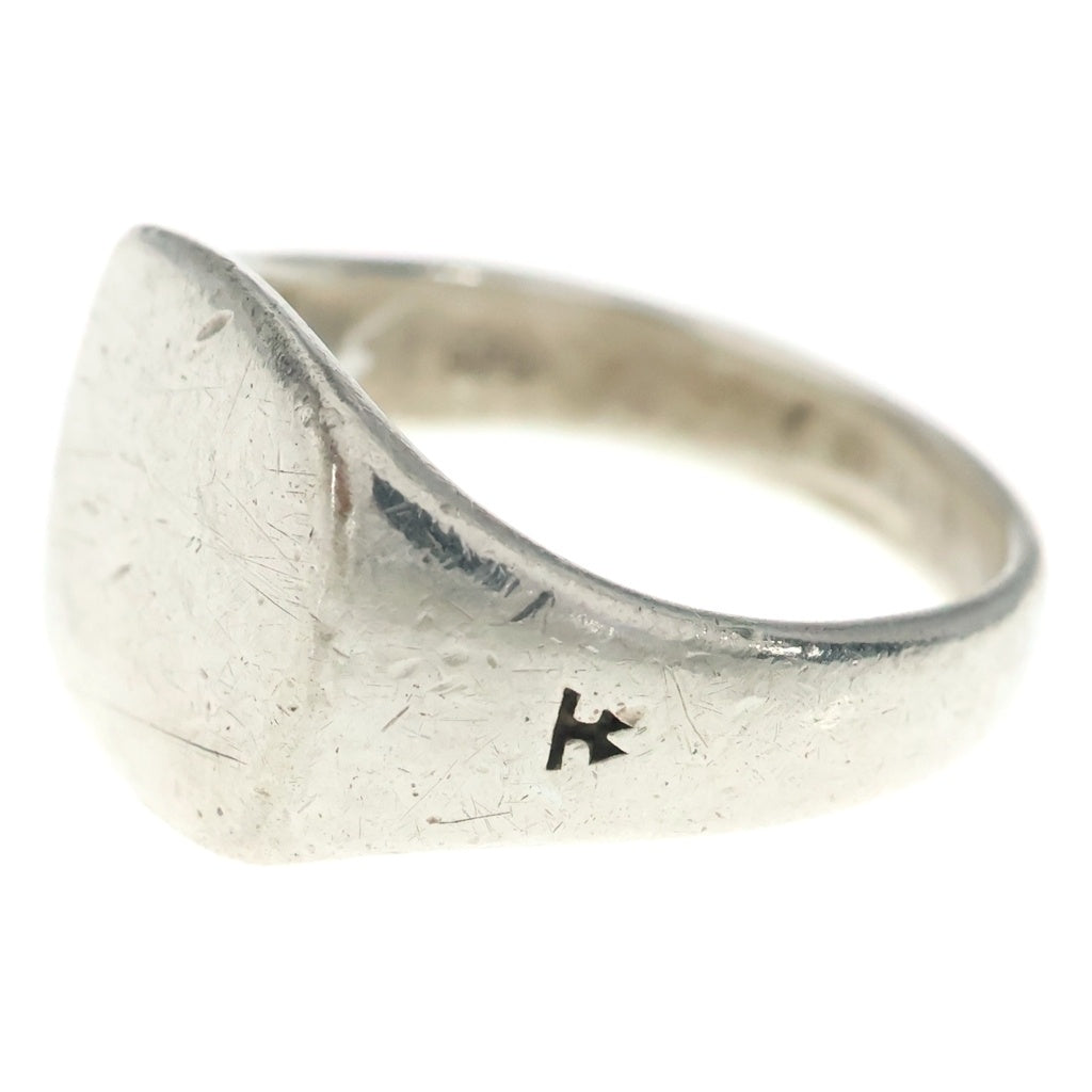 TOMWOOD(トムウッド) KAY RING SATIN ケイリングサテン シグネットリング 指輪 シルバー レディース