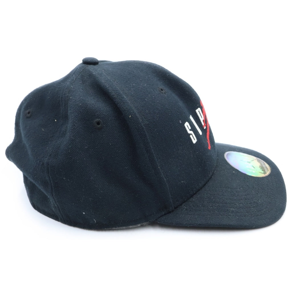 SUPREME(シュプリーム) 15AW ×NIKE Jordan 6-Panel Cap ナイキ ジョーダン ジャンプマン刺繍 6パネル キャップ 帽子 ブラック 799706-010