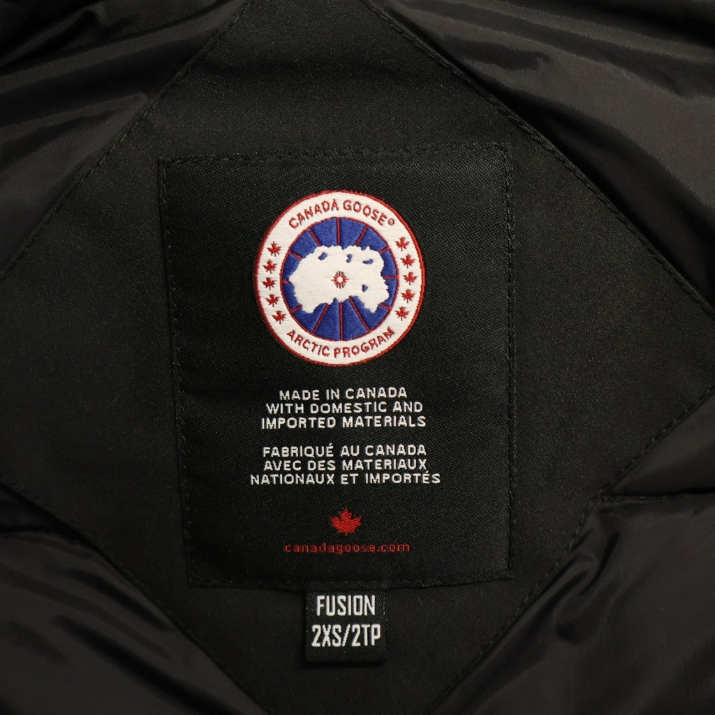 CANADA GOOSE(カナダグース) CHATEAU PARKA FUSION FIT シャトー パーカ フュージョン フィット コットン ダウンジャケット ブラック 3426MA