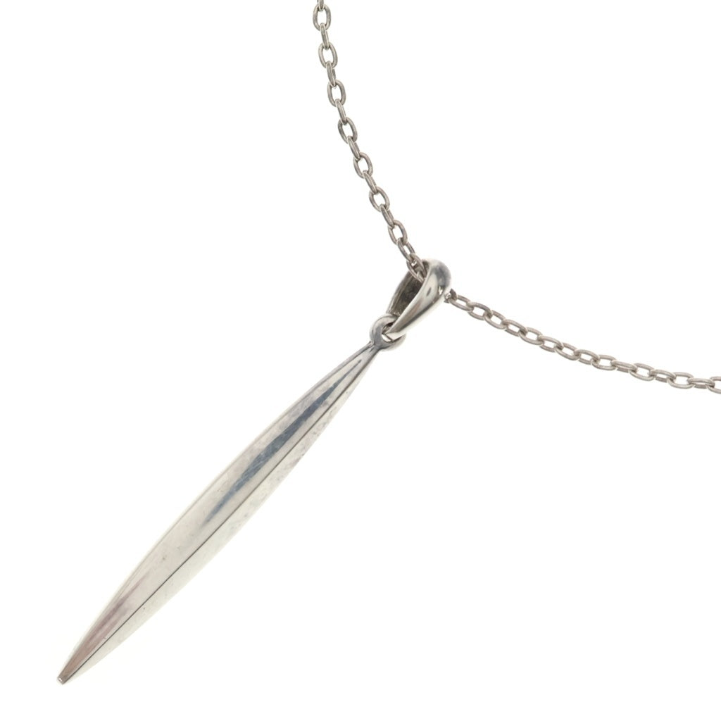 TIFFANY & Co.(ティファニー) フェザー ペンダント ネックレス シルバー レディース